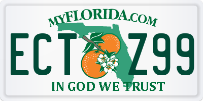 FL license plate ECTZ99