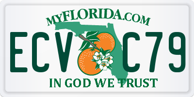 FL license plate ECVC79