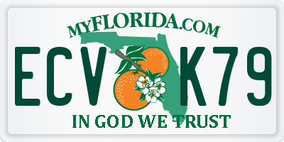 FL license plate ECVK79