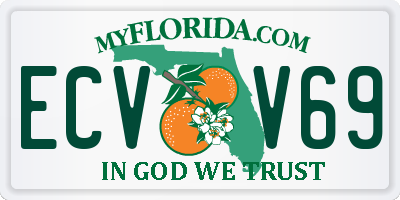 FL license plate ECVV69