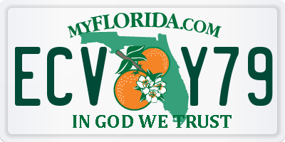 FL license plate ECVY79