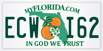 FL license plate ECWI62