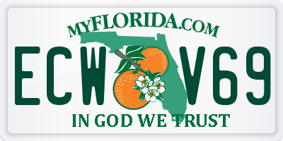FL license plate ECWV69