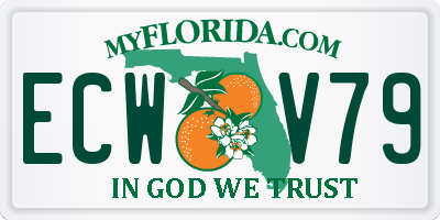 FL license plate ECWV79