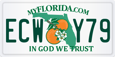 FL license plate ECWY79