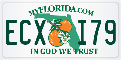 FL license plate ECXI79
