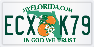 FL license plate ECXK79