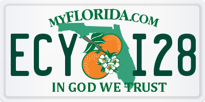 FL license plate ECYI28