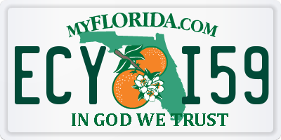 FL license plate ECYI59