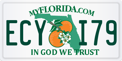 FL license plate ECYI79