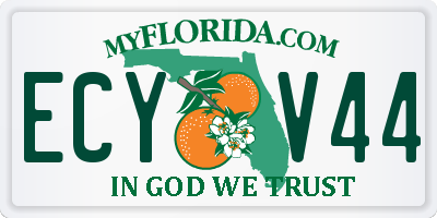 FL license plate ECYV44