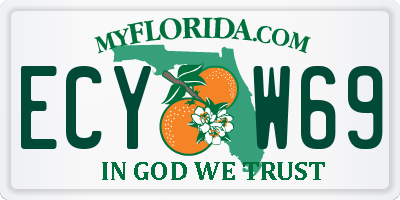 FL license plate ECYW69