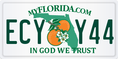 FL license plate ECYY44
