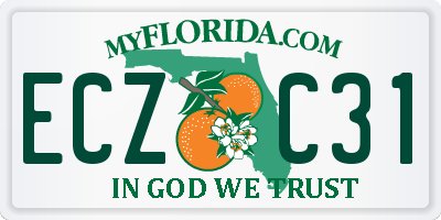 FL license plate ECZC31