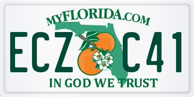 FL license plate ECZC41