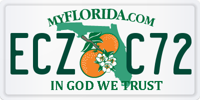 FL license plate ECZC72