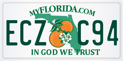 FL license plate ECZC94