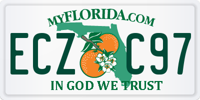 FL license plate ECZC97