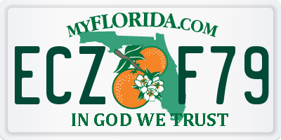 FL license plate ECZF79