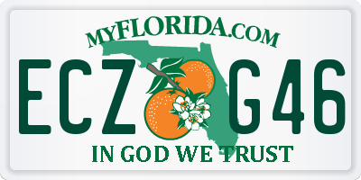 FL license plate ECZG46