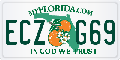 FL license plate ECZG69