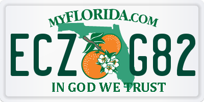 FL license plate ECZG82
