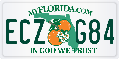 FL license plate ECZG84