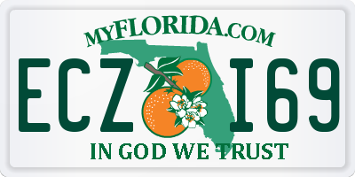 FL license plate ECZI69