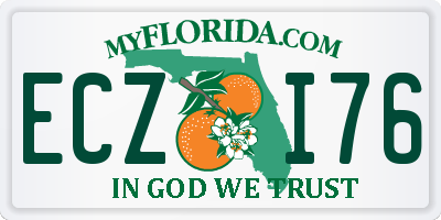 FL license plate ECZI76
