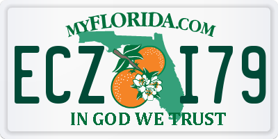 FL license plate ECZI79