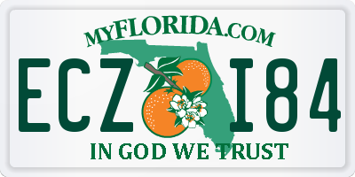 FL license plate ECZI84