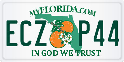 FL license plate ECZP44