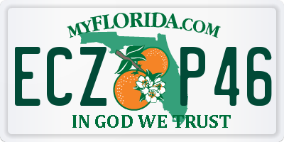 FL license plate ECZP46