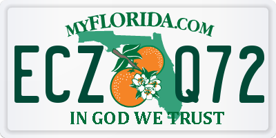 FL license plate ECZQ72