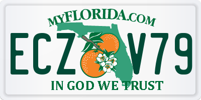 FL license plate ECZV79