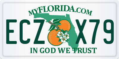 FL license plate ECZX79