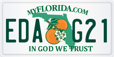 FL license plate EDAG21