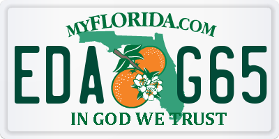 FL license plate EDAG65