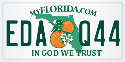 FL license plate EDAQ44