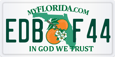 FL license plate EDBF44