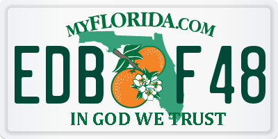 FL license plate EDBF48