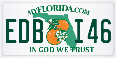 FL license plate EDBI46
