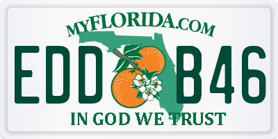 FL license plate EDDB46