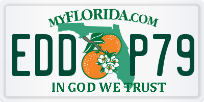 FL license plate EDDP79