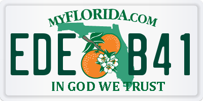 FL license plate EDEB41