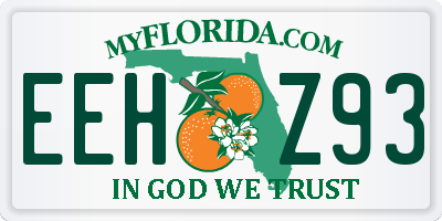 FL license plate EEHZ93