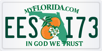 FL license plate EESI73