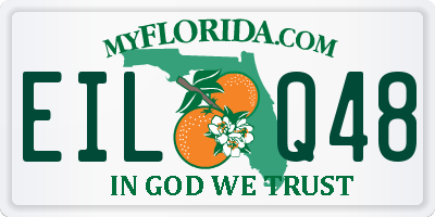 FL license plate EILQ48