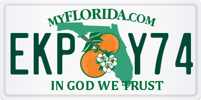 FL license plate EKPY74