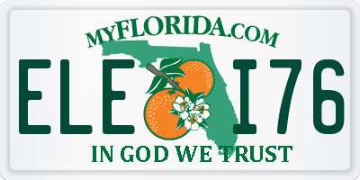 FL license plate ELEI76